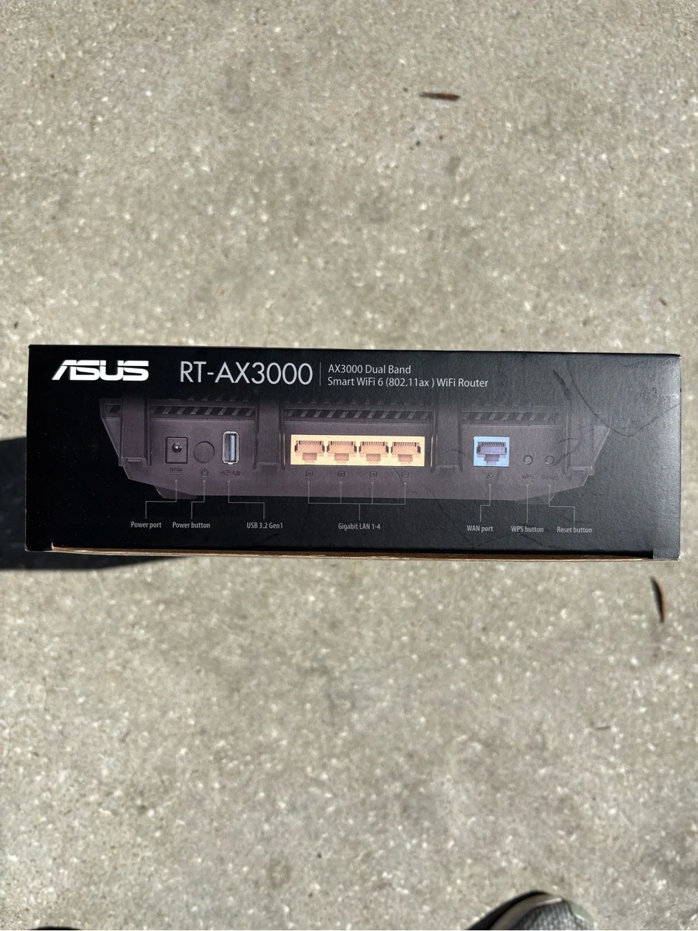 ASUS RT-AX3000 Dual-Band WiFi 6 Router - Black - Picture 3 of 4